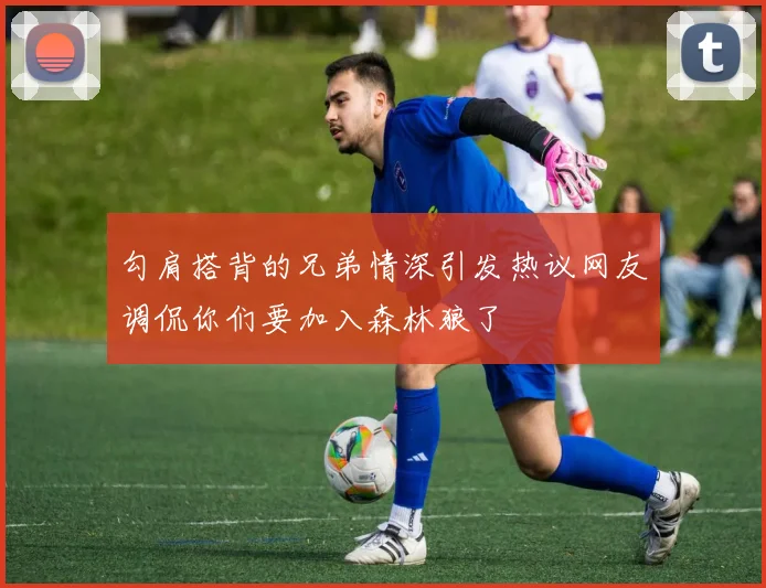 勾肩搭背的兄弟情深引发热议网友调侃你们要加入森林狼了